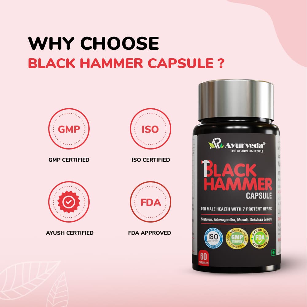 Black Hammer Capsule - For Natural Stamina and Vitality