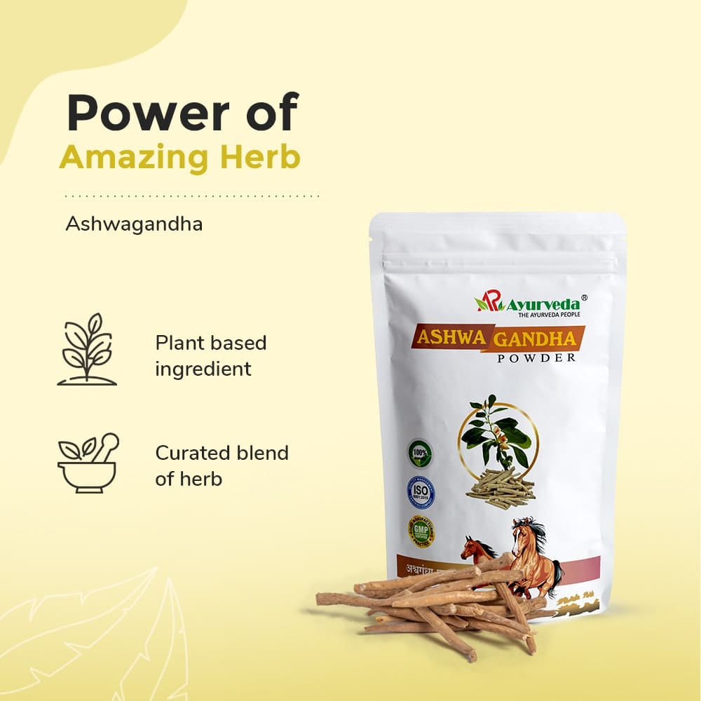 Ashwagandha Powder – Stress Relief, Immunity & Energy