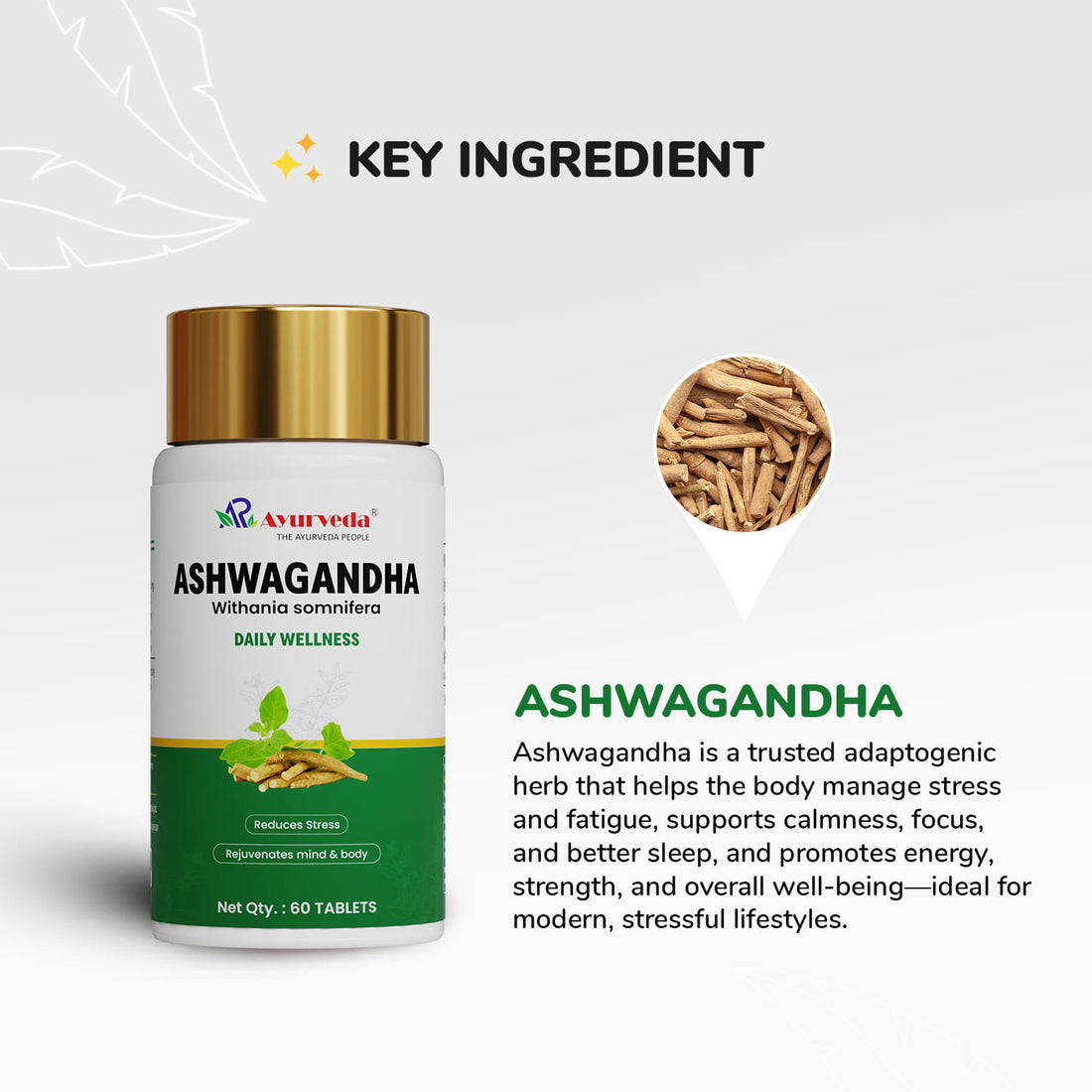 Ashwagandha Tablet- 60 Tablets