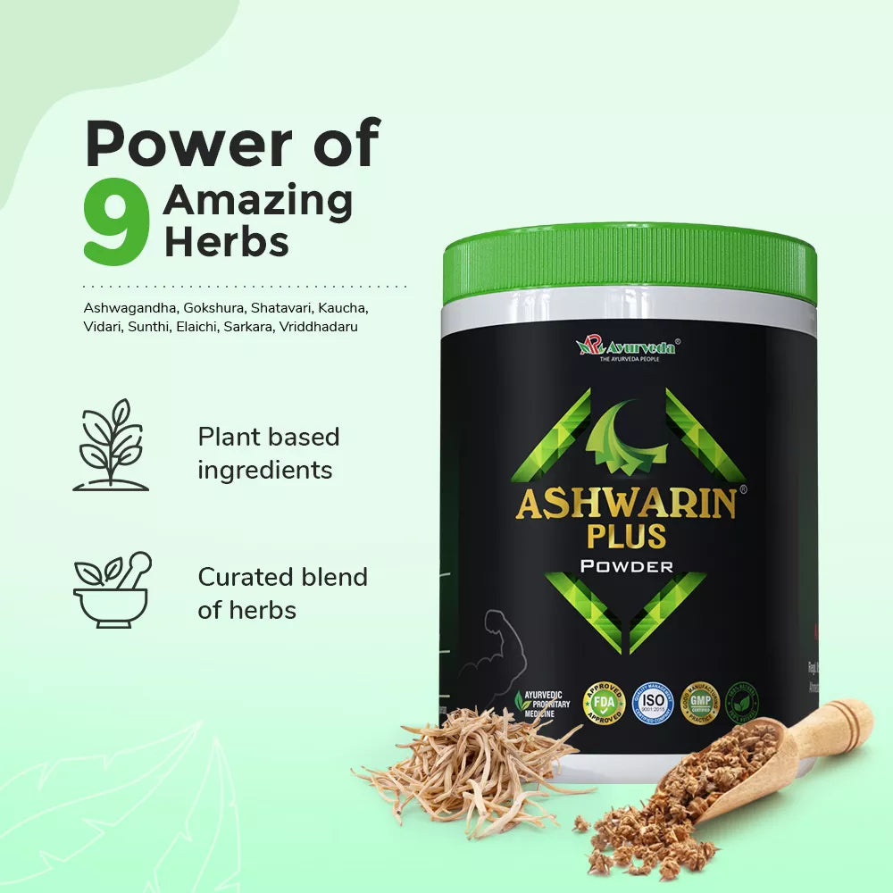 Ashwarin Plus Powder- Supports Strength & Muscle Growth
