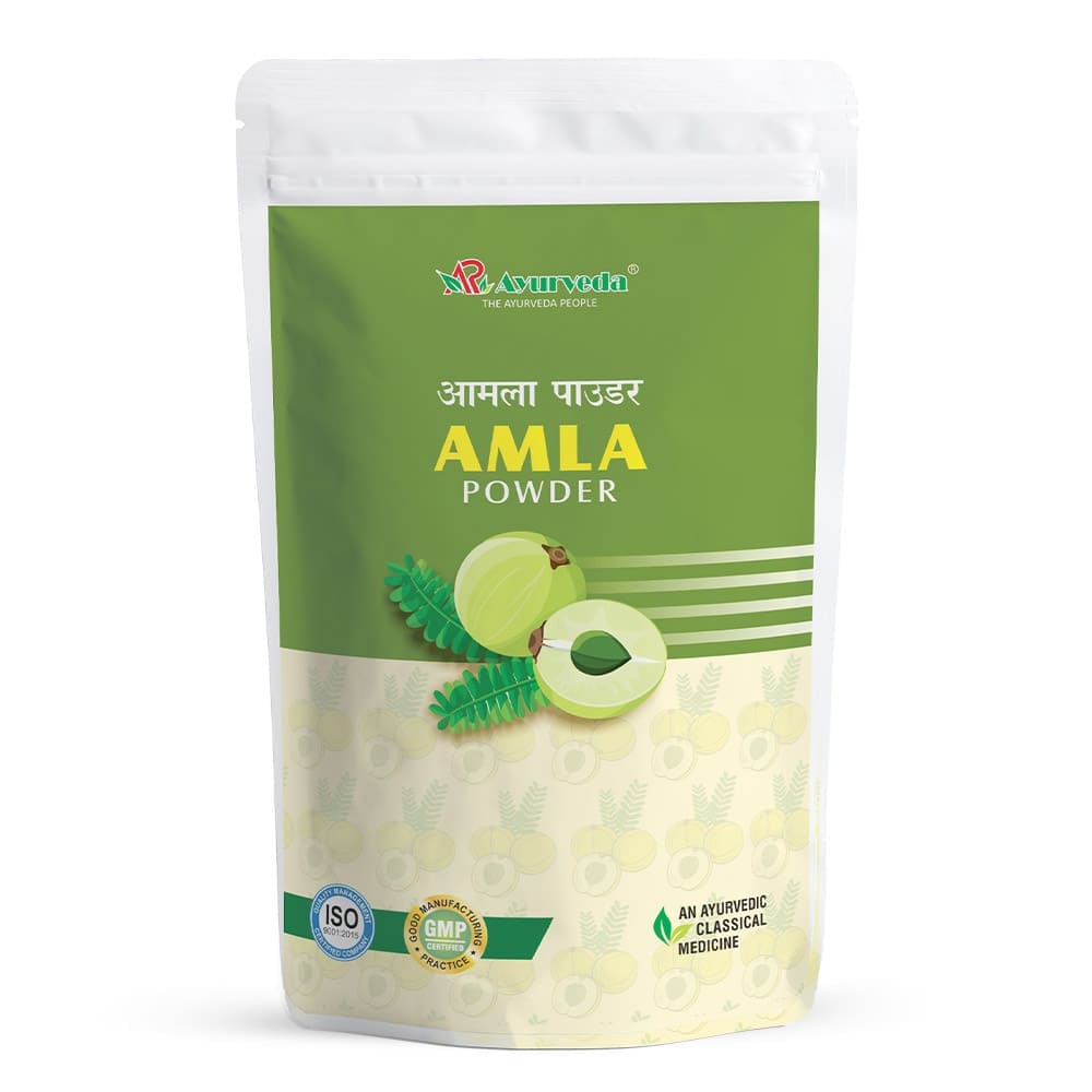 100% Natural & Pure Amla Powder- For Wrinkle Free Skin and Shining Hair