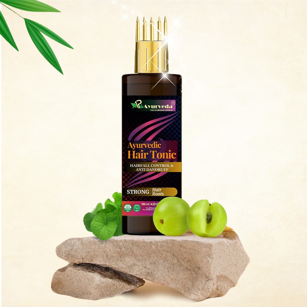 Ayurvedic Hair Care Tonic for Strong and Soft Hair