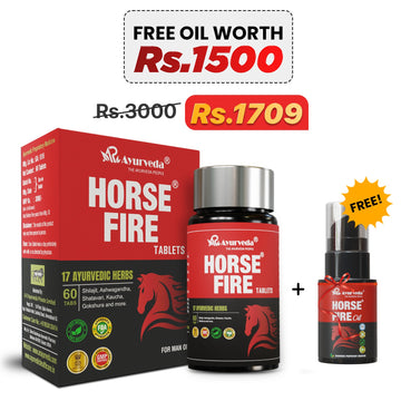Horse Fire Tablets + Horse Fire Oil Free