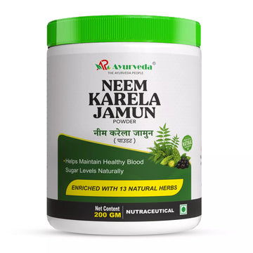 Neem Karela Jamun Powder—For Healthy Blood Sugar Level (200g)