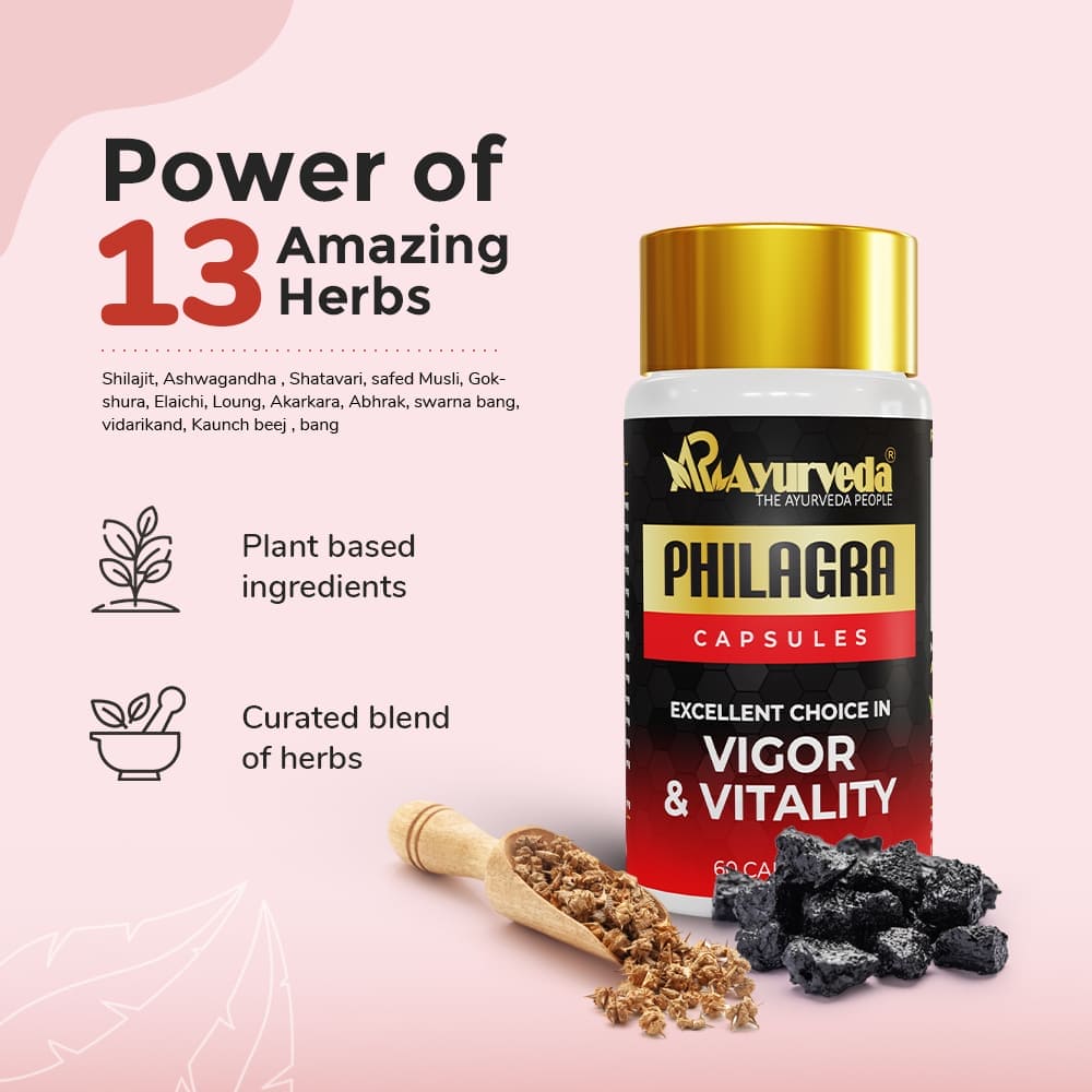 Philagra - Ayurvedic Capsule To Boost Energy & Power