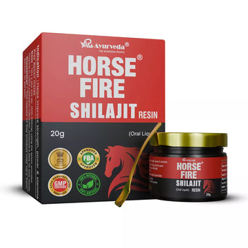 Horse Fire Shilajit Resin- Himalayan Origin Pure 20g