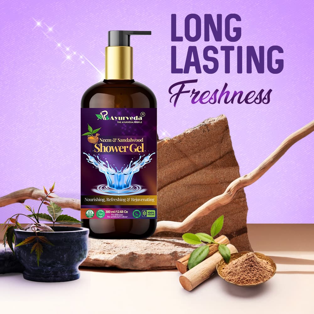 Neem-Sandalwood Shower Gel (Body wash)