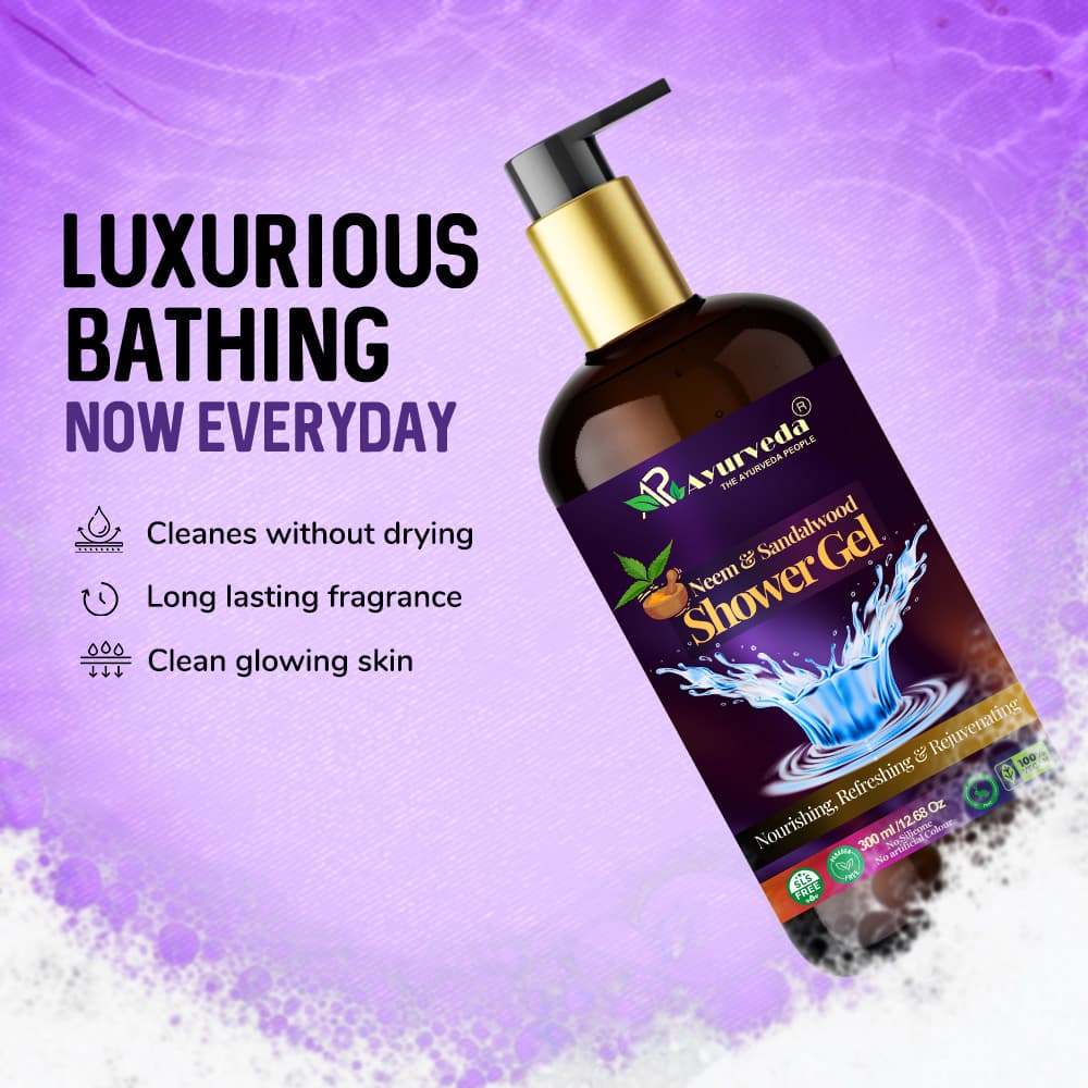 Neem-Sandalwood Shower Gel