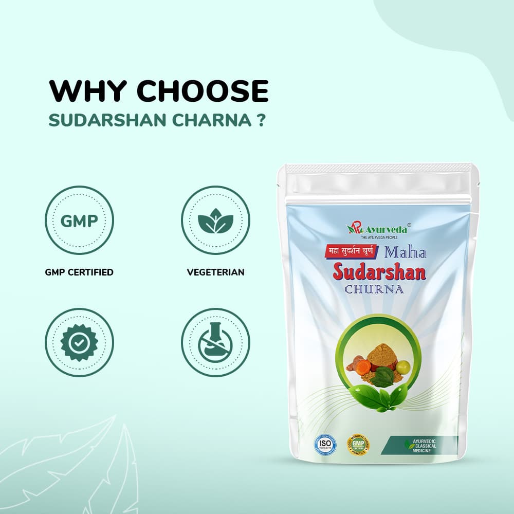 Ayurvedic Churna For Malaria and Fever - Sudarshan Churna